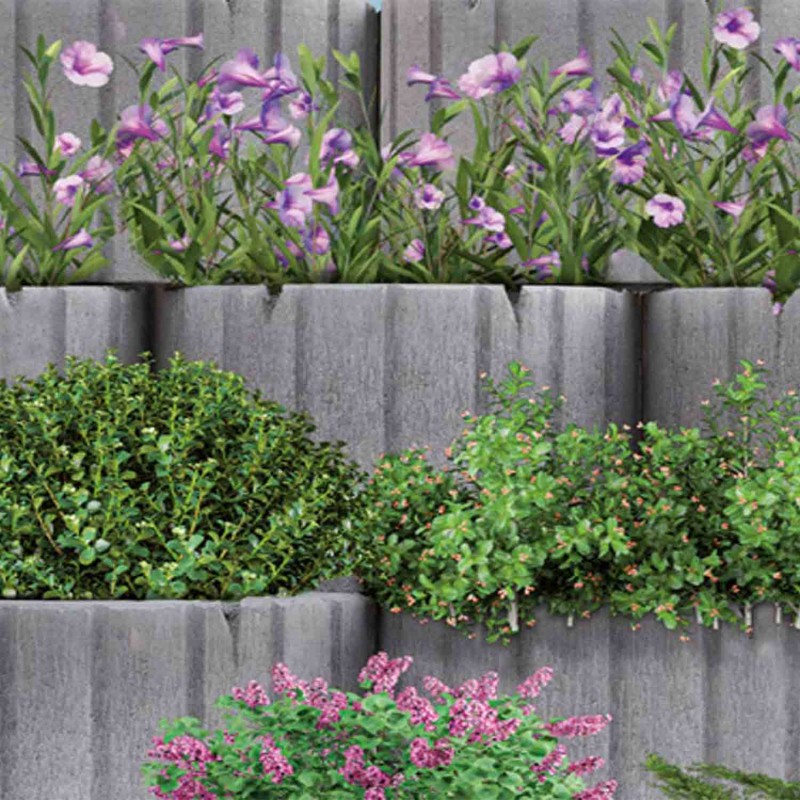 Frühwald Fio növényedény - szürke