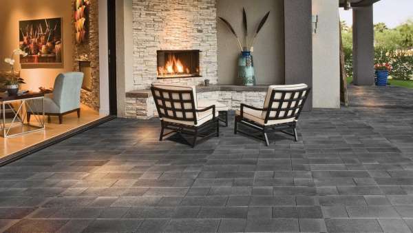 Frühwald Tiziano teraszlap - Antracit