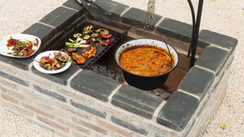 Frühwald Cicero kerti tűzrakó